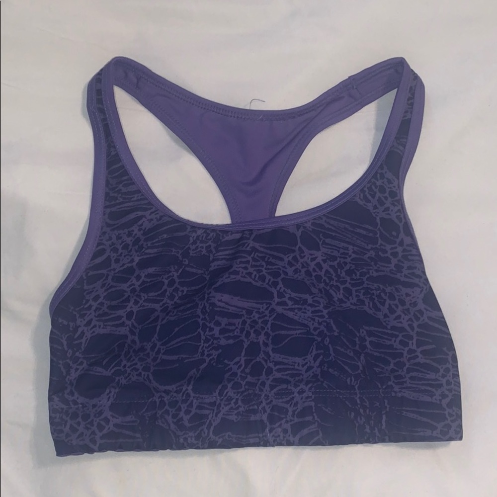 Purple Sports Bra